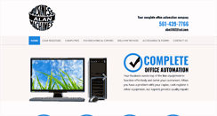 Desktop Screenshot of alanbusinessmachines.com